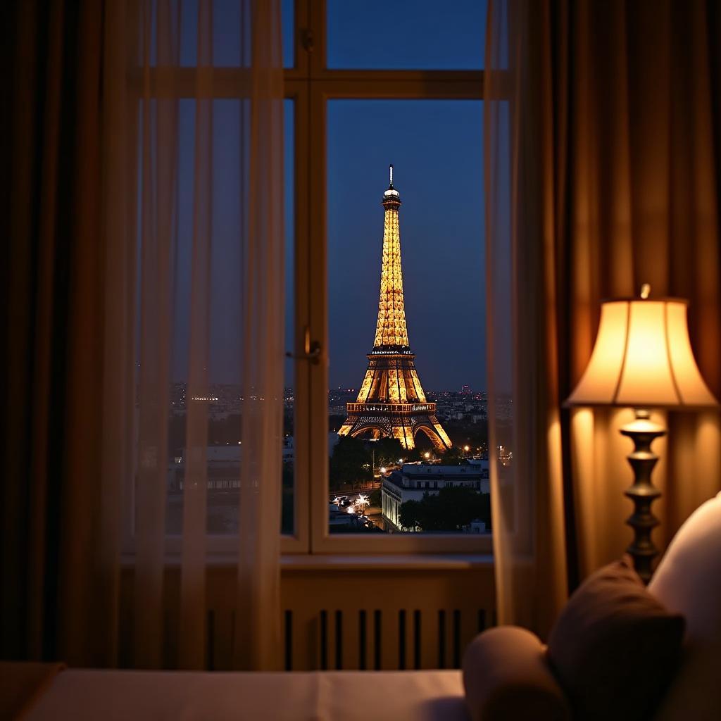 Pullman Hotel with Eiffel Tower View