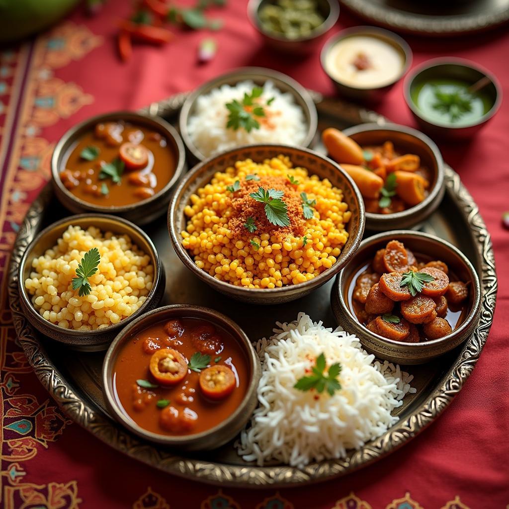 Rajasthani Thali - A Culinary Delight