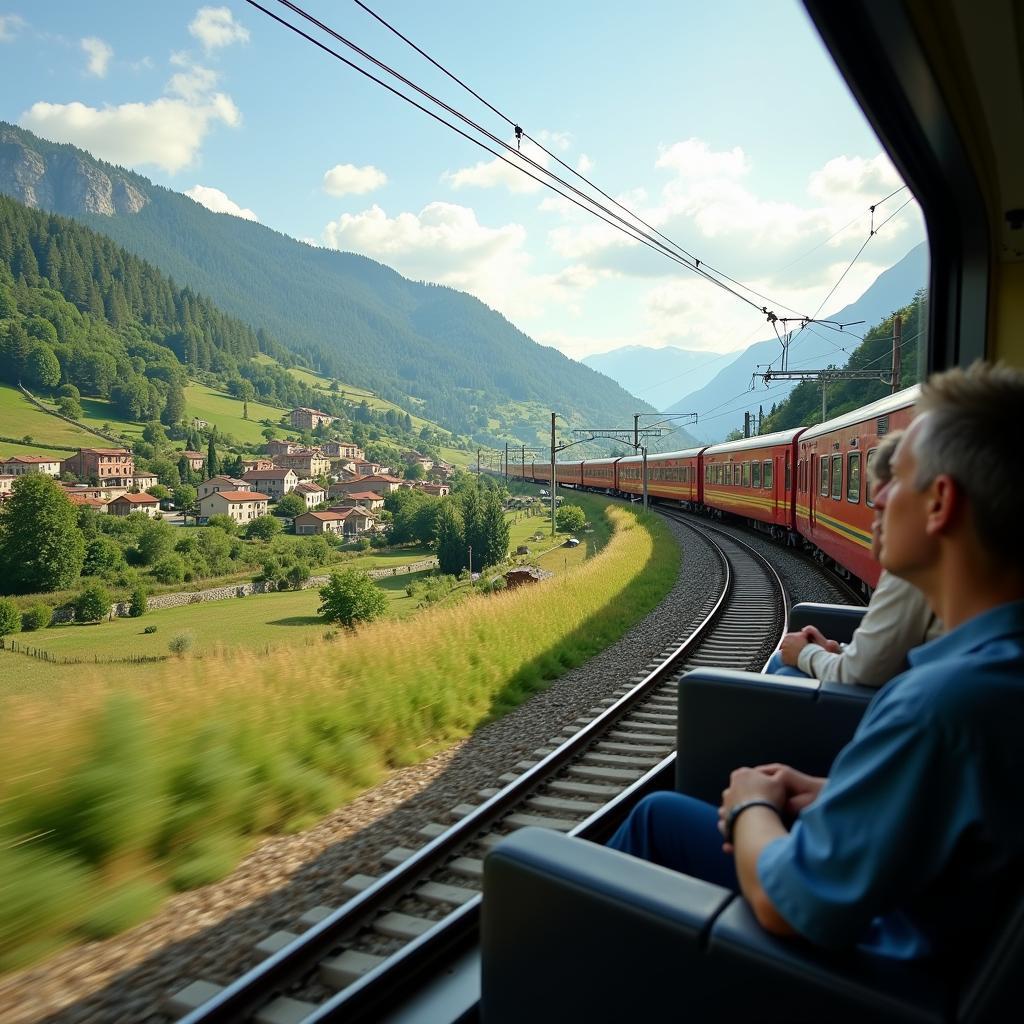 Scenic Train Journey from Rome to Munich