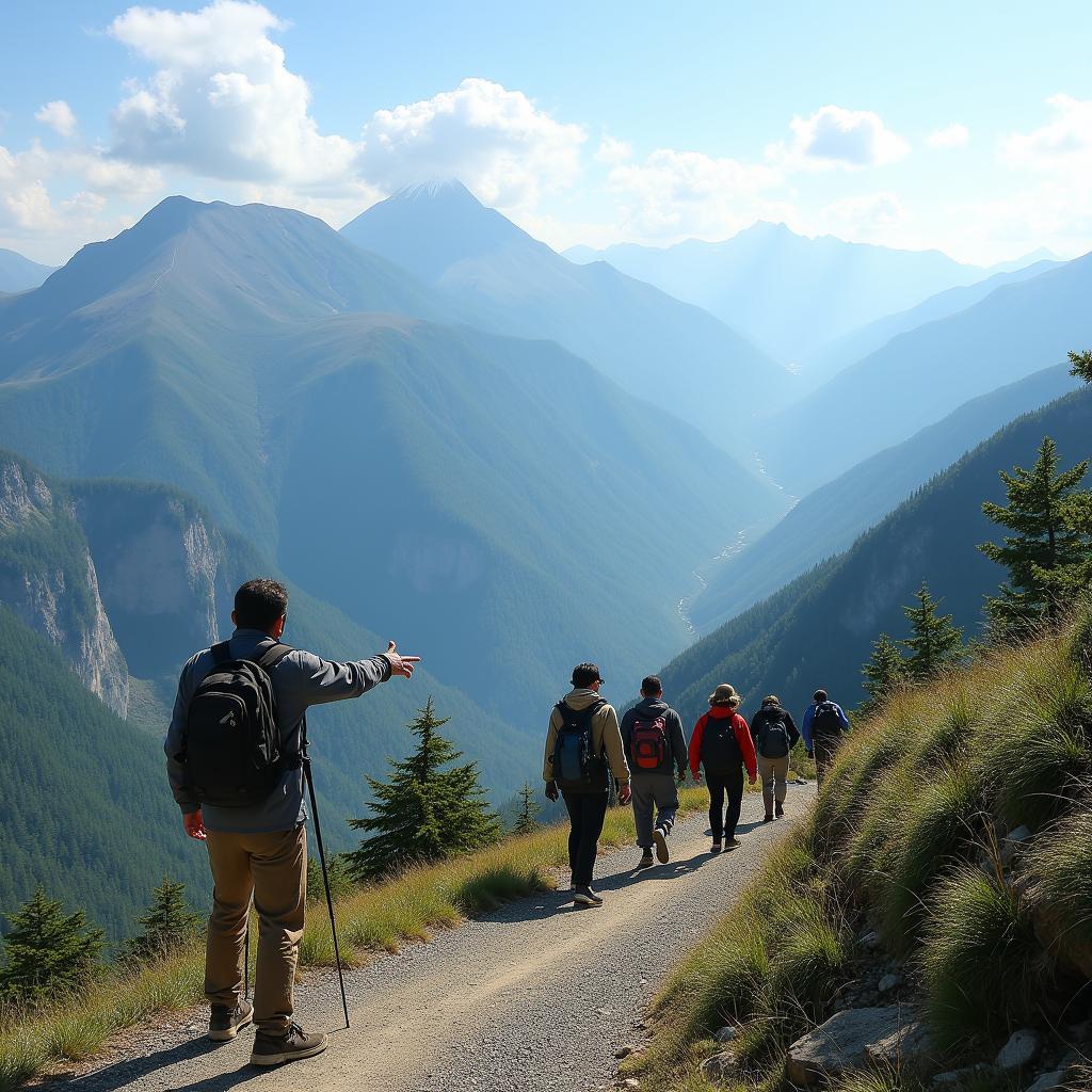 Hiking the Japanese Alps with a Sandman Guide