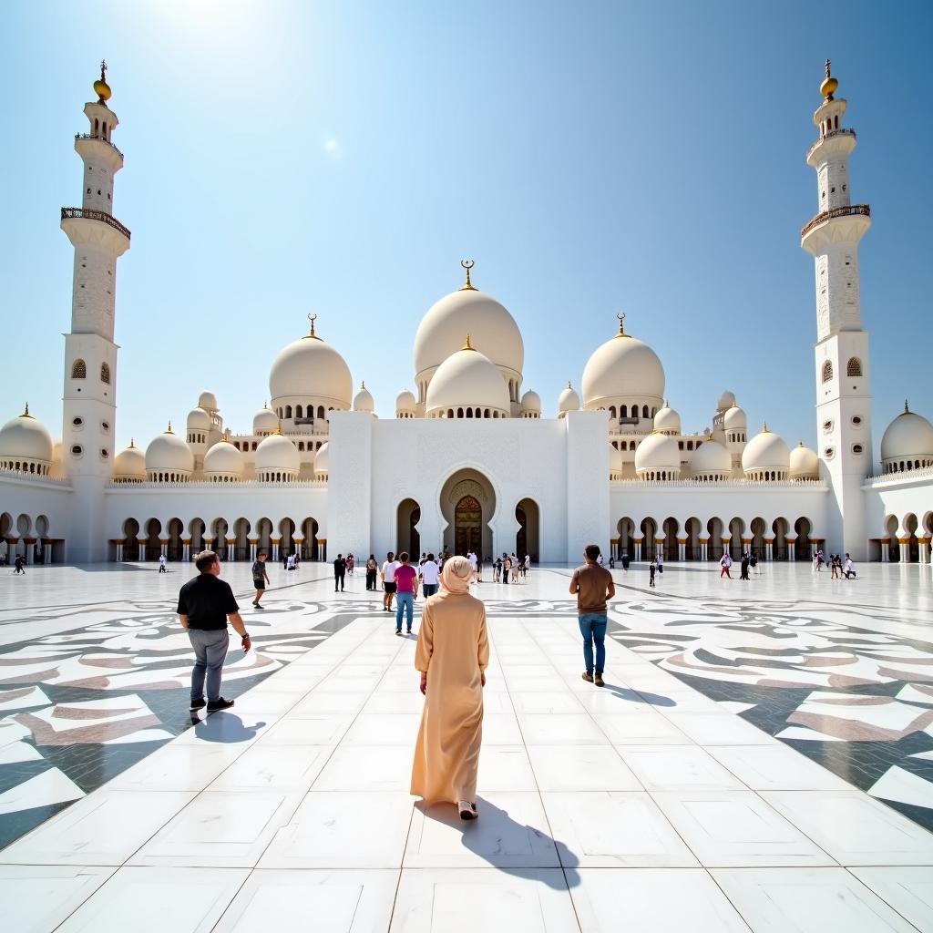 Sheikh Zayed Grand Mosque Abu Dhabi Day Tour