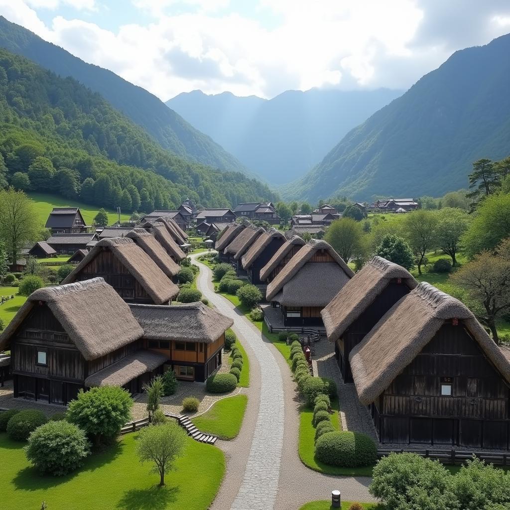 Shirakawa-go Gassho-style Farmhouses