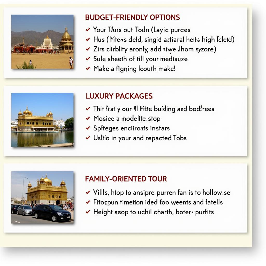 Various Shirdi tour package options catering to different budgets and preferences