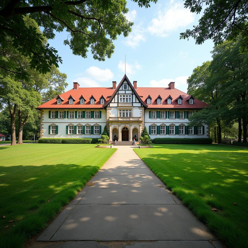 Silliman University's historic campus in Dumaguete City, Philippines