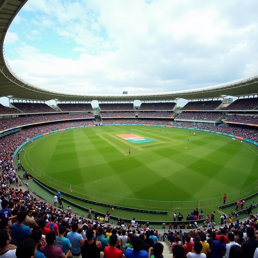 Sri Lankan Cricket Grounds during the 2021 India Tour