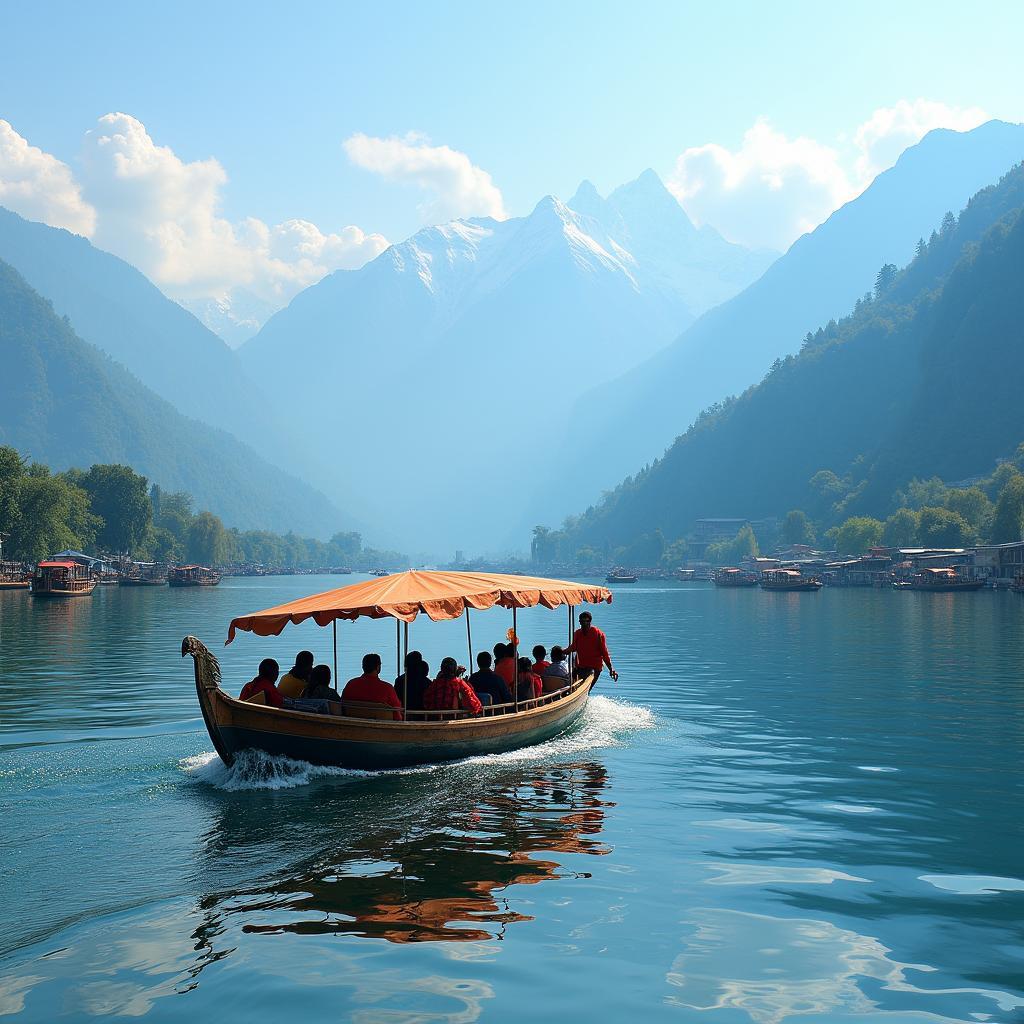 Srinagar Dal Lake Shikara Ride During 8 Days Ladakh Tour