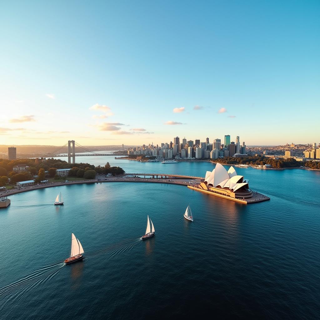 Sydney Opera House and Harbour View