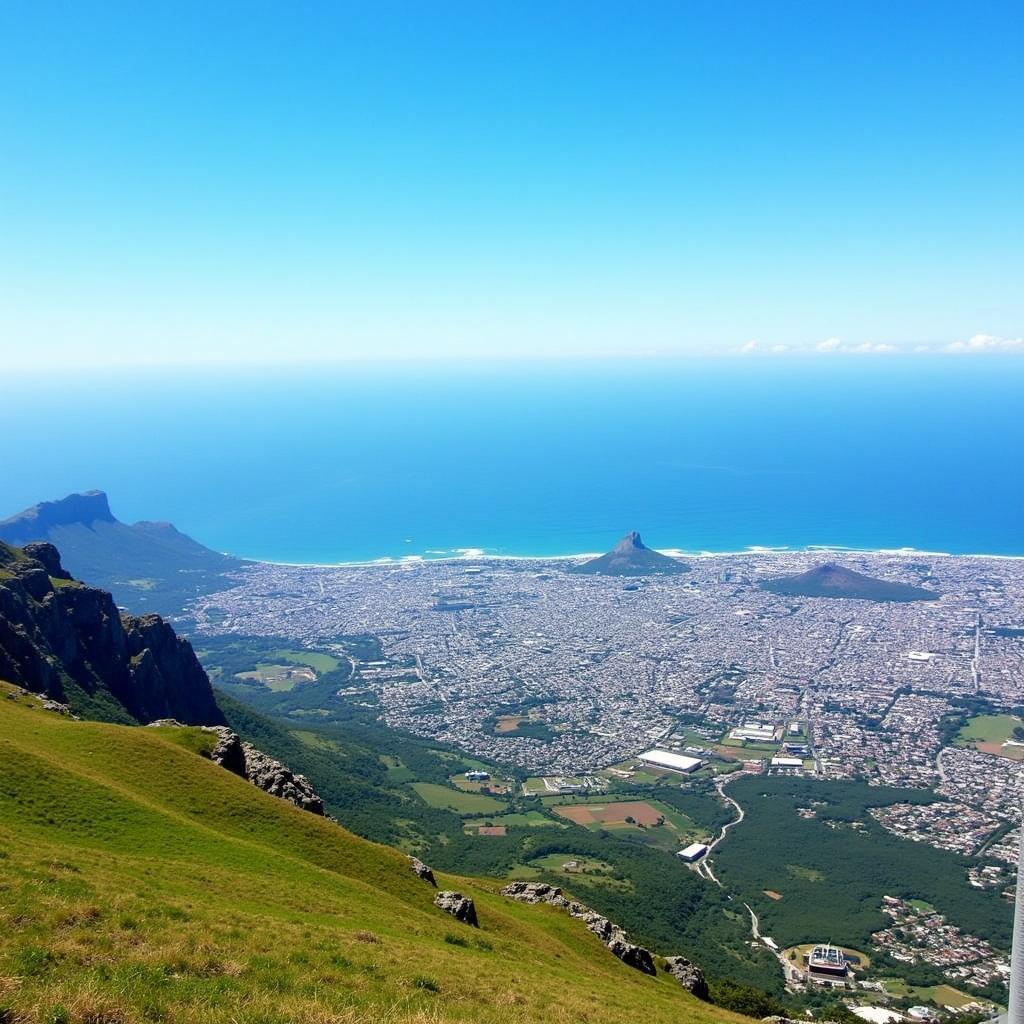 Table Mountain Cable Car View