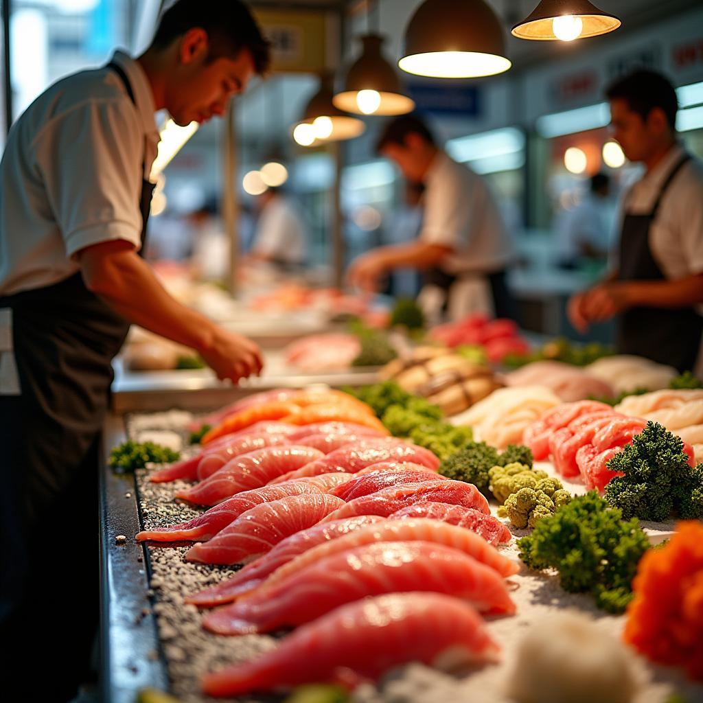 Tokyo Fish Market and Sushi Delights