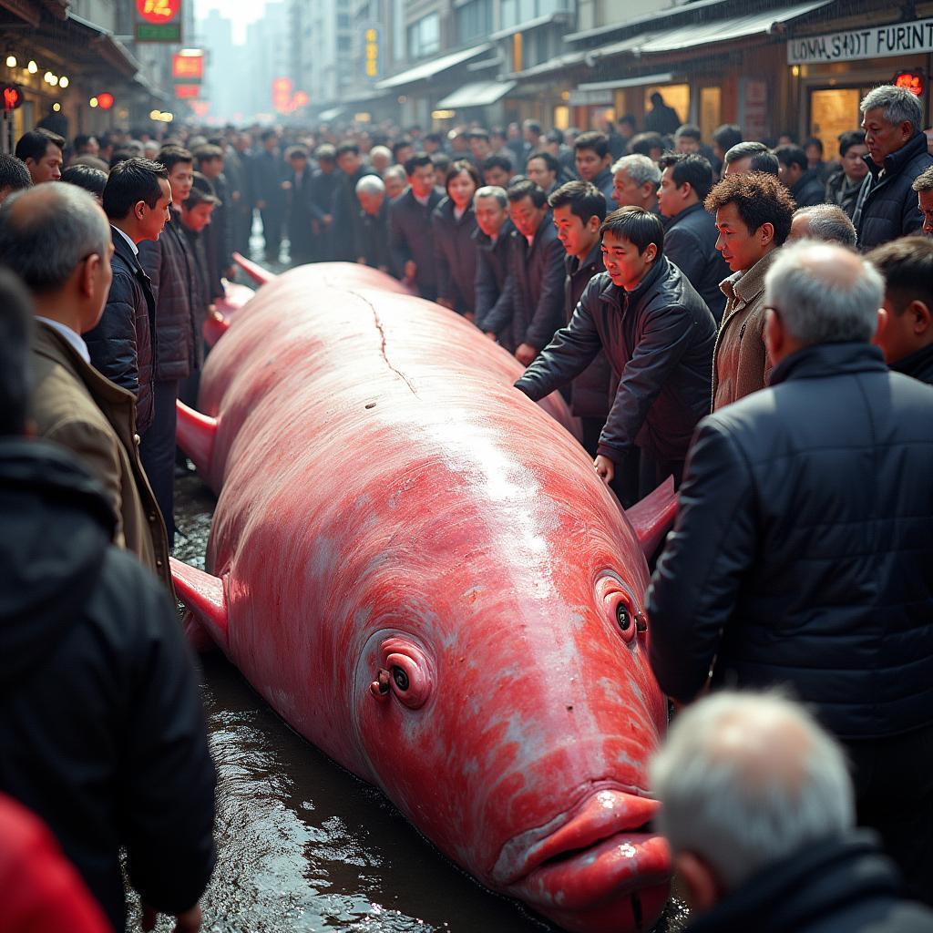 Tokyo Fish Market Tuna Auction