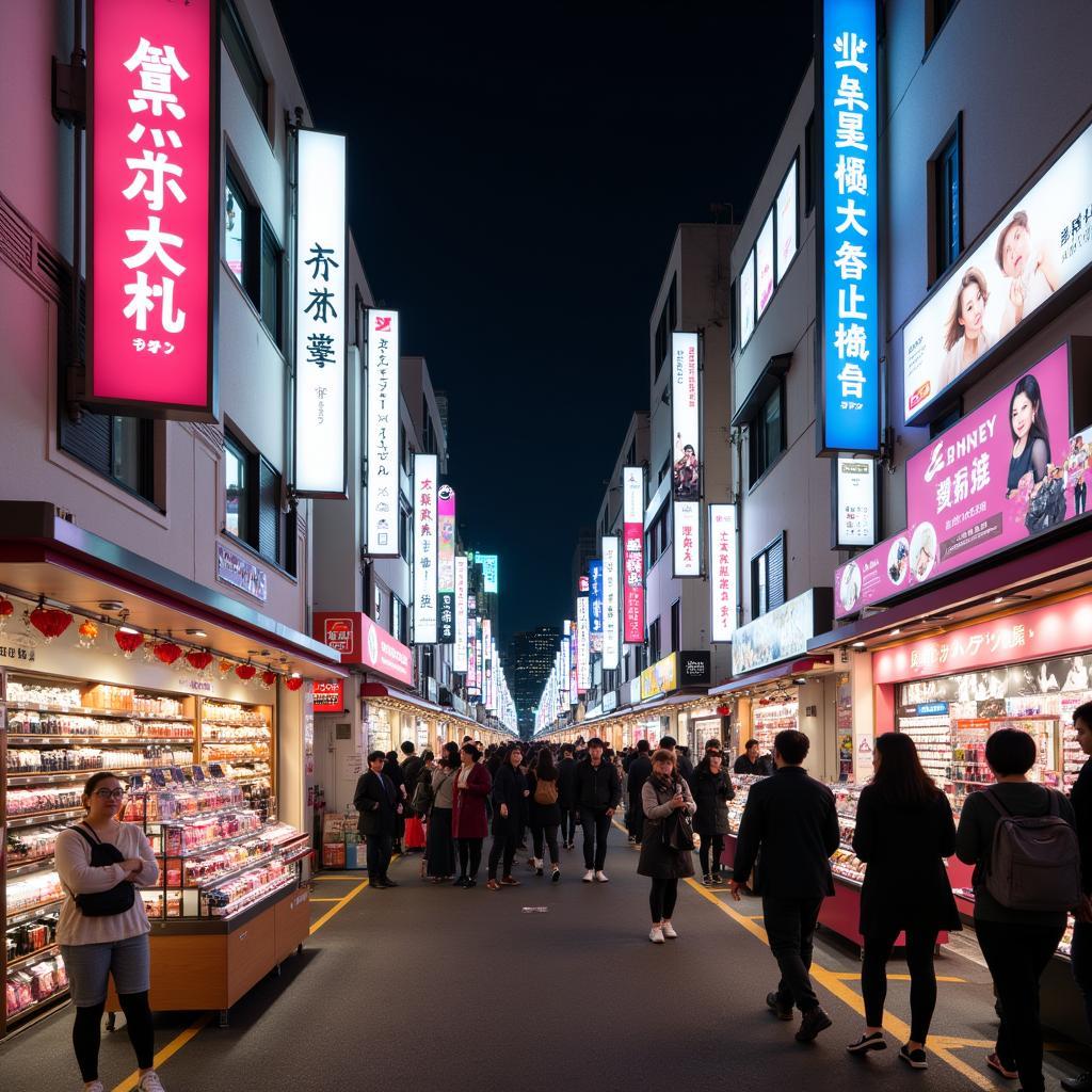 Exploring Tokyo's vibrant makeup shopping district