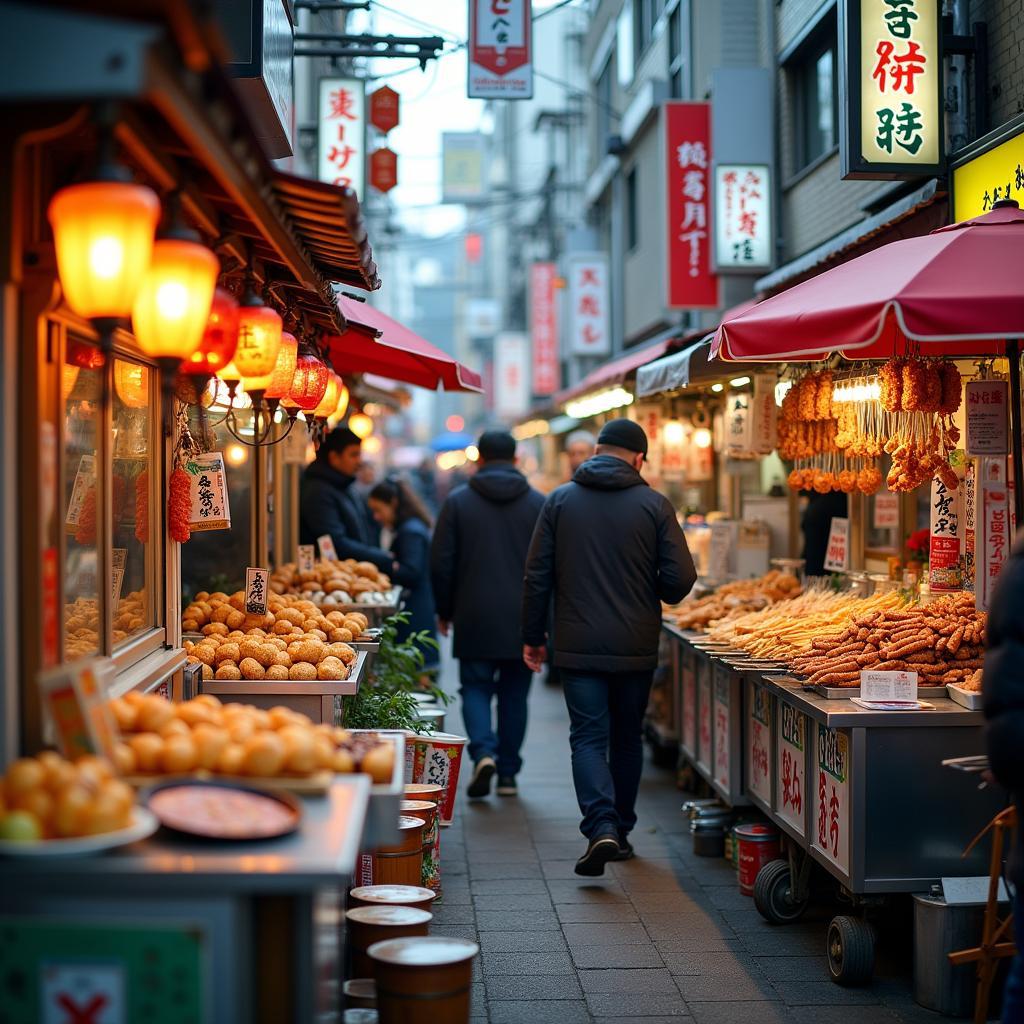 Exploring Tokyo's Vibrant Street Food Scene