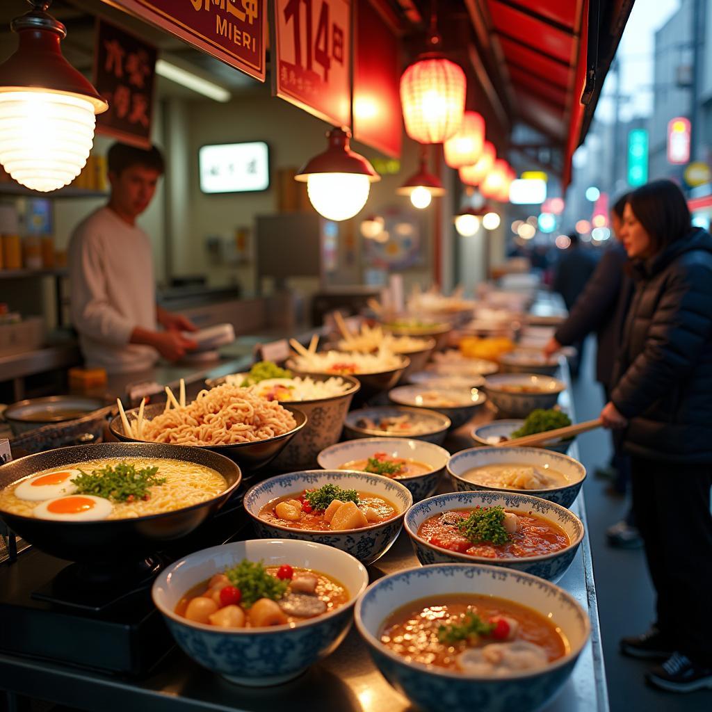 Tokyo Street Food - Ramen and Sushi