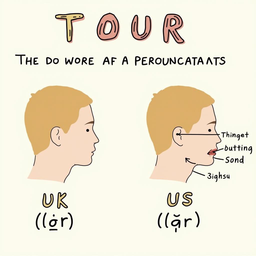 Comparing UK and US Pronunciations of "Tour"