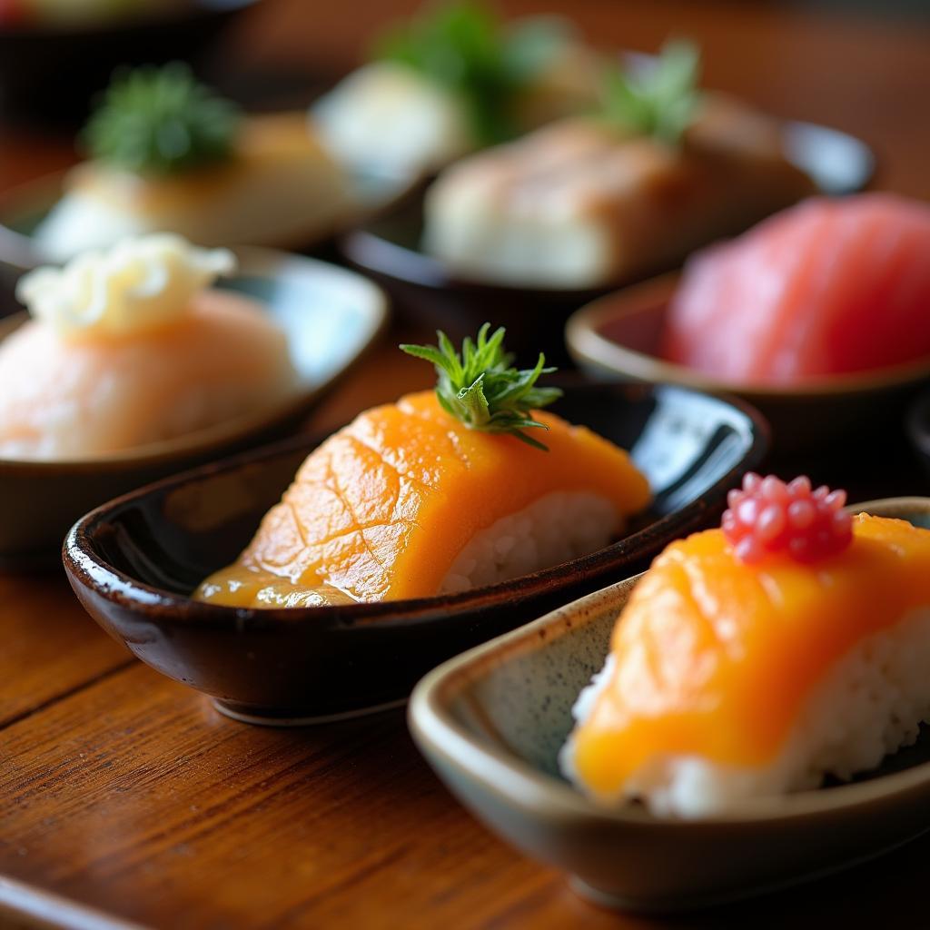 Traditional Japanese Kaiseki Meal