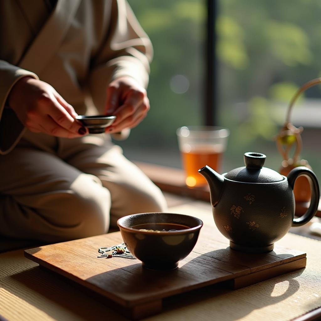 Authentic Japanese Tea Ceremony near Kochi