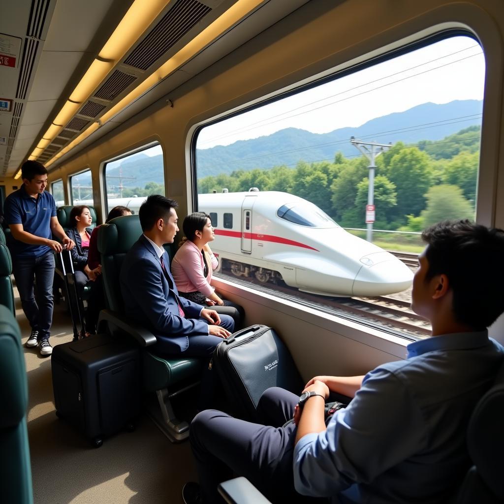 Traveling Japan by Shinkansen with Al Mahmood