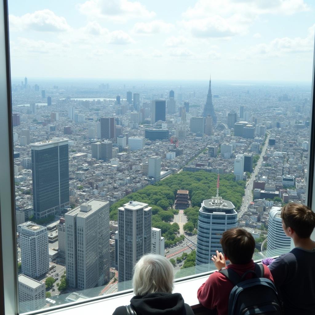 Tokyo Skytree view from Viator Japan tour