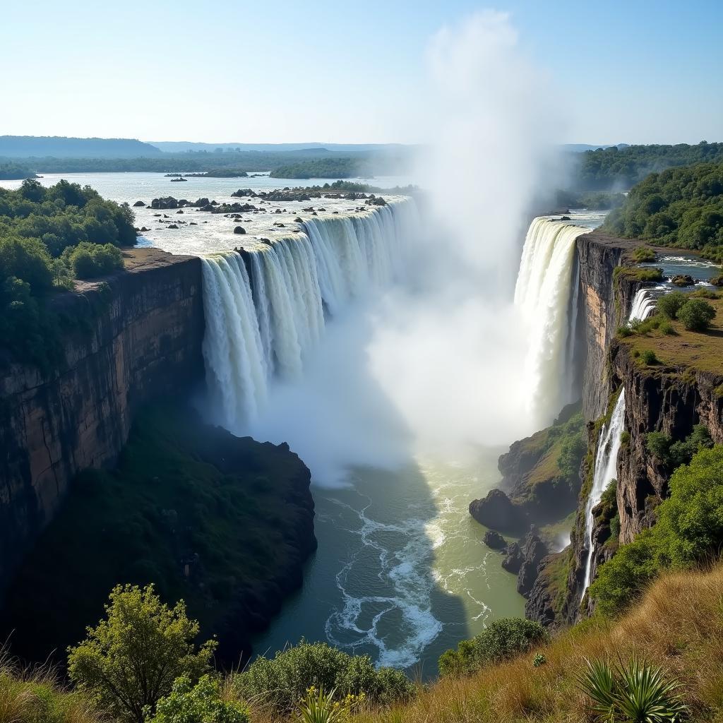 Victoria Falls in Zimbabwe