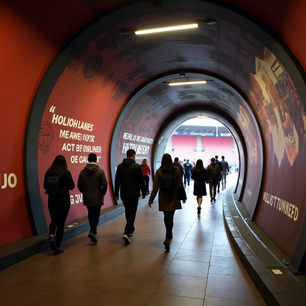 Wembley Stadium Players' Tunnel Tour