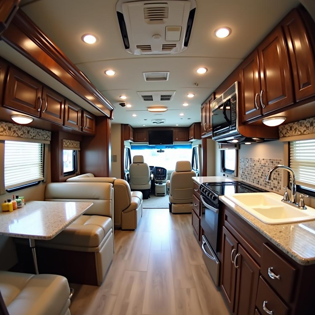 Luxurious Interior Features of the Winnebago Tour 42QD