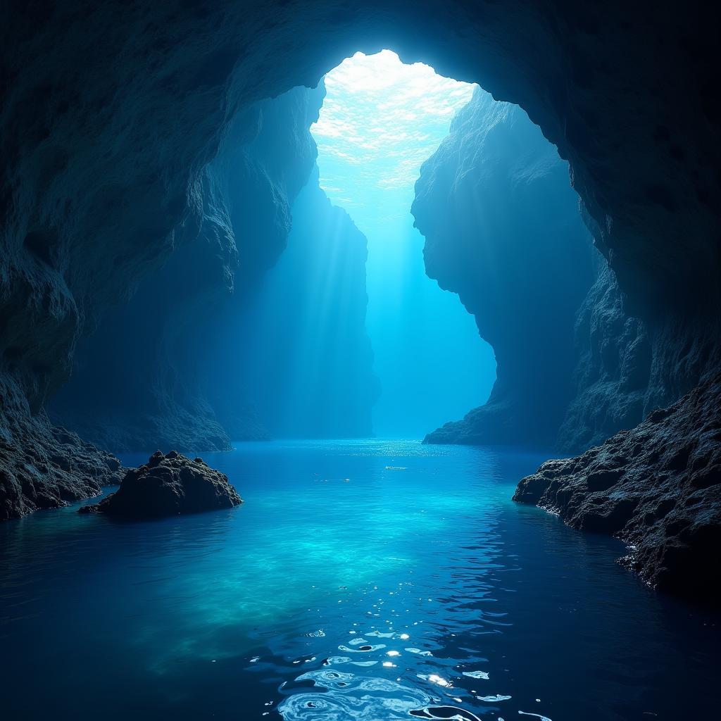 Blue Cave Vis Island