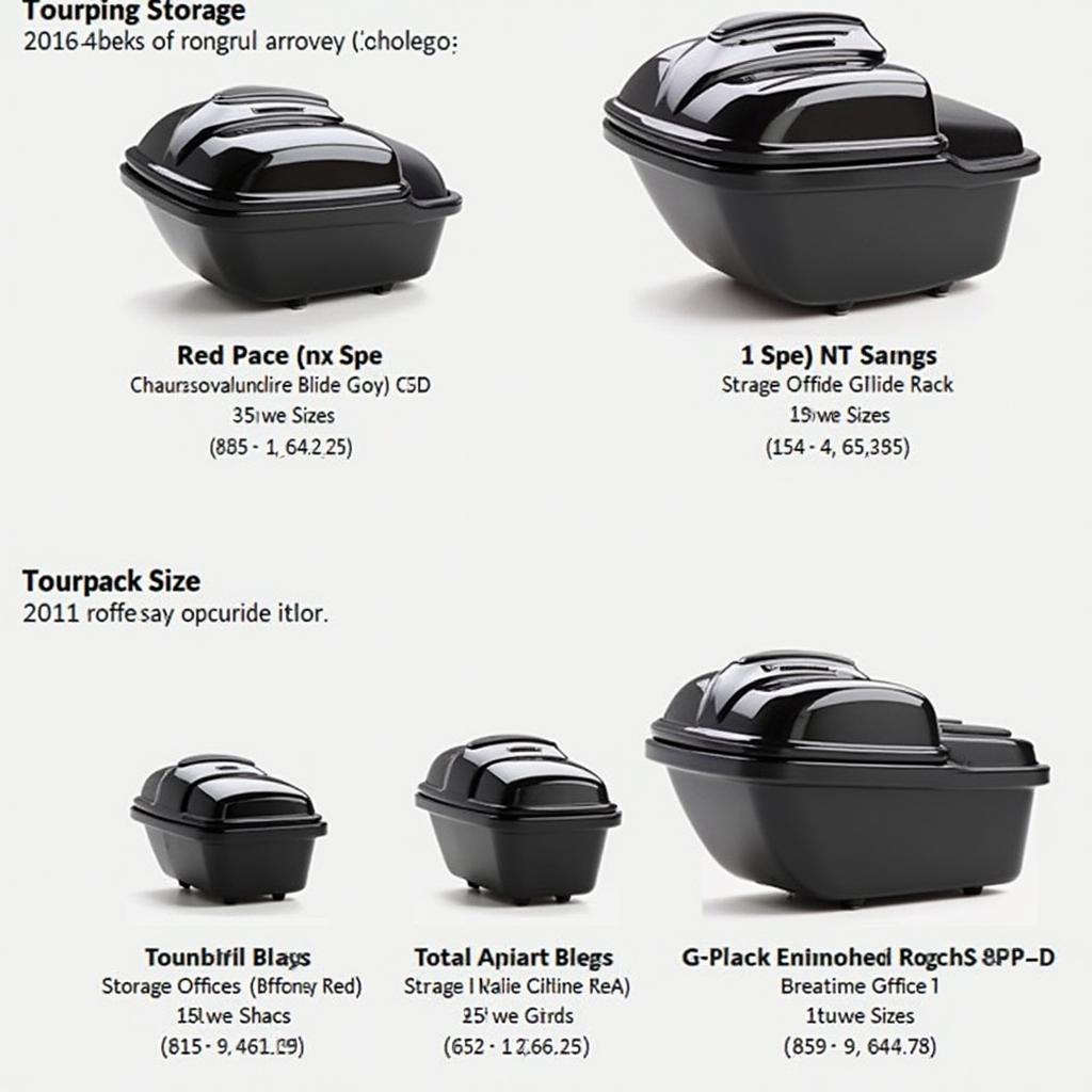 2014 Street Glide Tour Pack Size Comparison