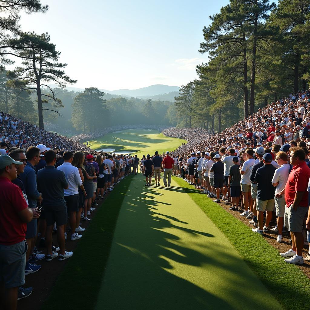 Spectators at a 2015 Champions Tour event