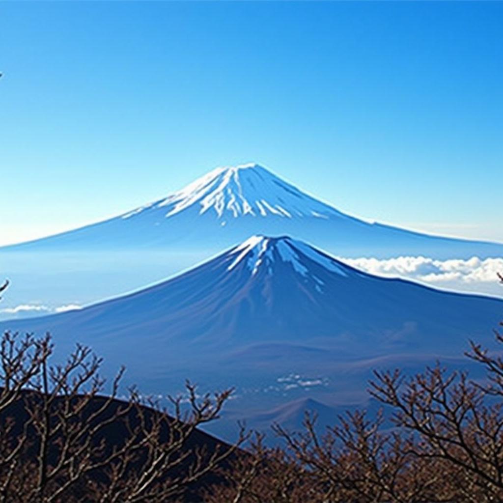 A Perfect Circle Tour enjoying the majestic Mount Fuji