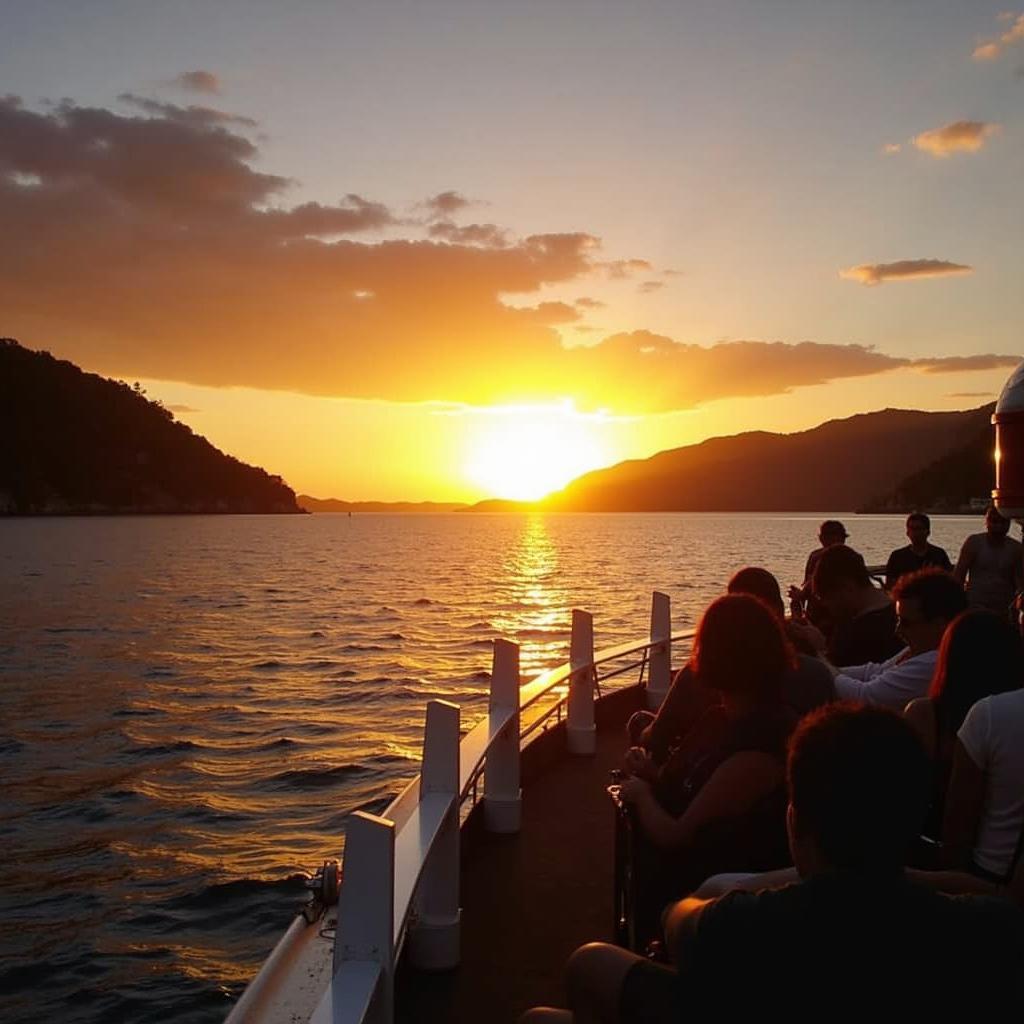 Sunset Cruise in Abel Tasman's Golden Bay