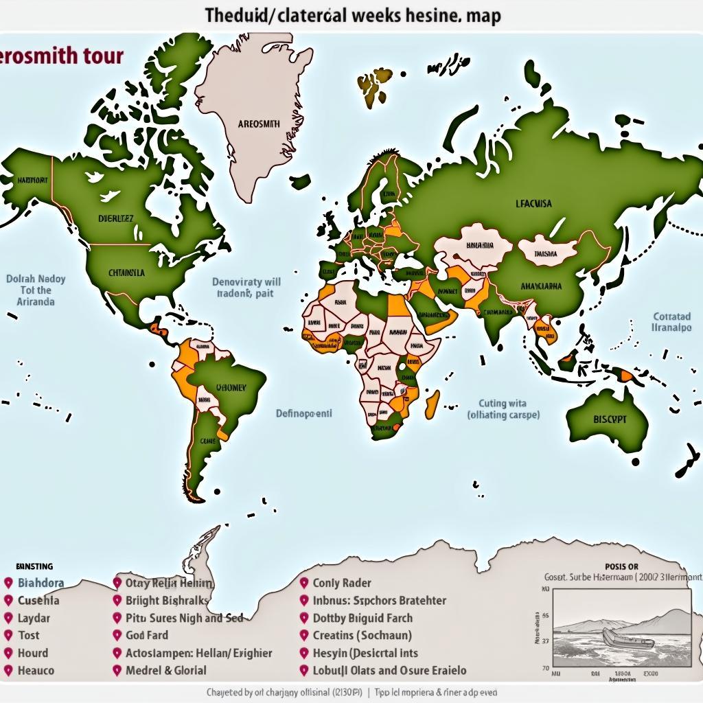 Exploring potential Aerosmith tour destinations