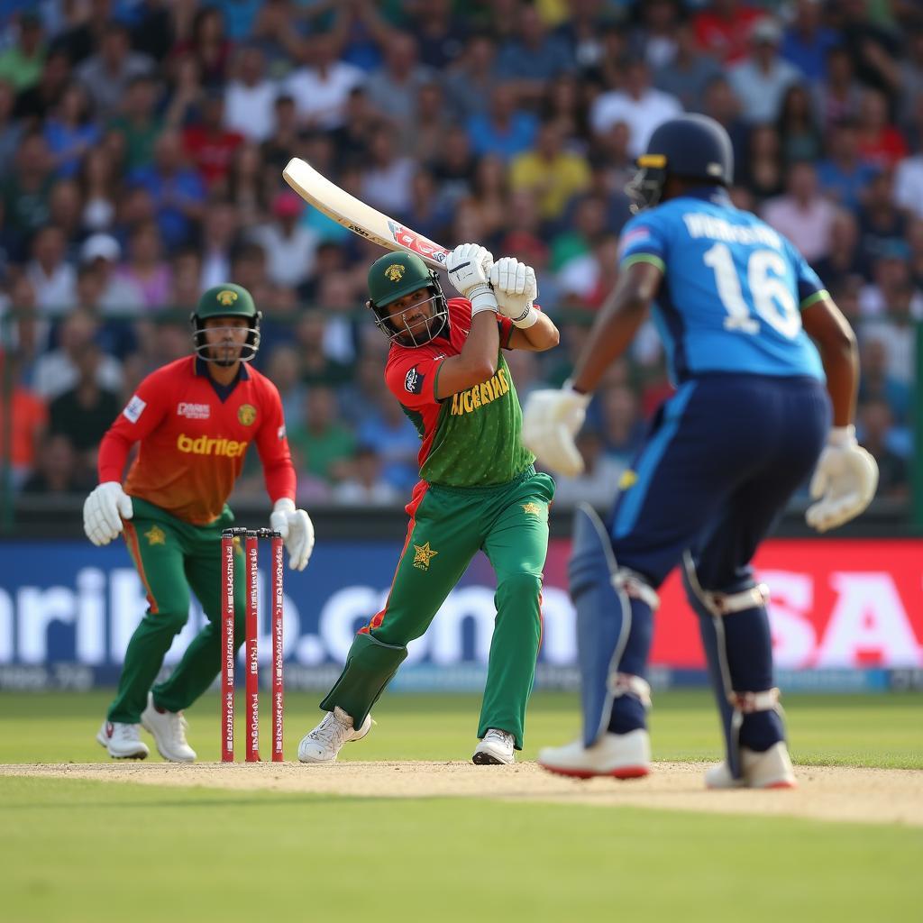 Afghanistan vs. Zimbabwe Cricket Match 2017