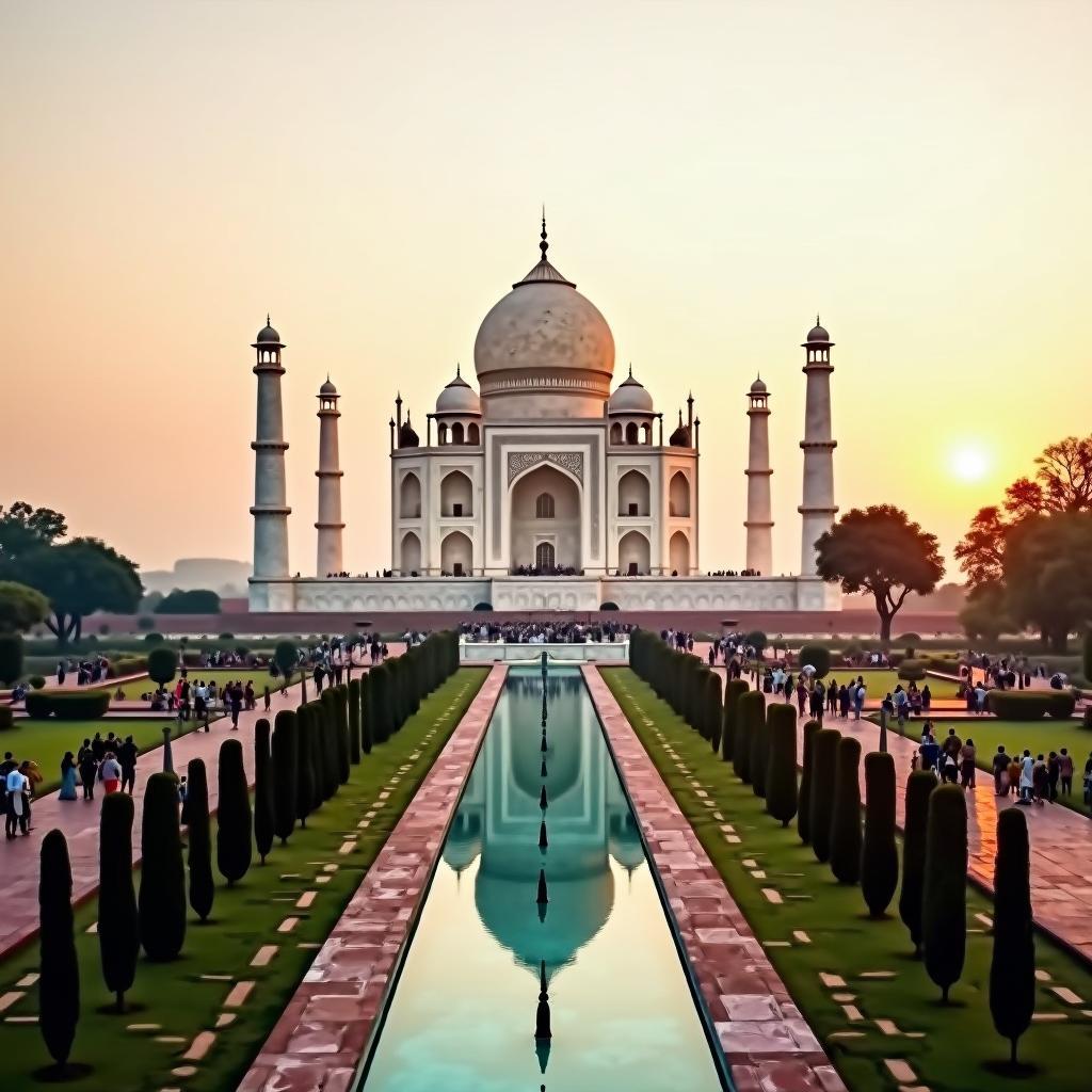 Agra City Tour: Taj Mahal at Sunrise