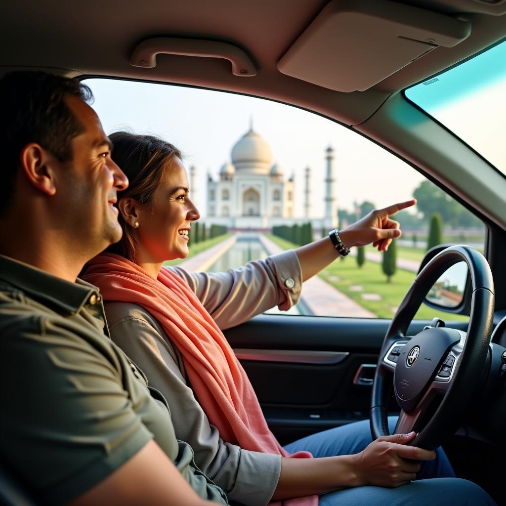 Agra Taj Mahal Car Tour Experience: Comfortable Journey with Knowledgeable Driver