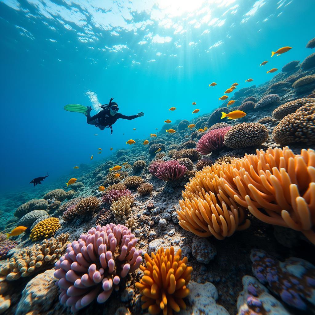 Exploring the vibrant coral reefs of Andaman and Nicobar