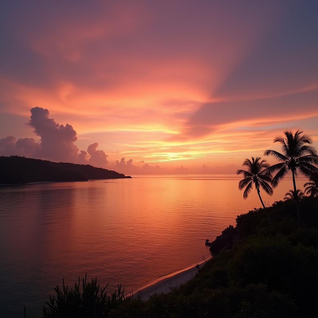 Andaman Nicobar Sunset View