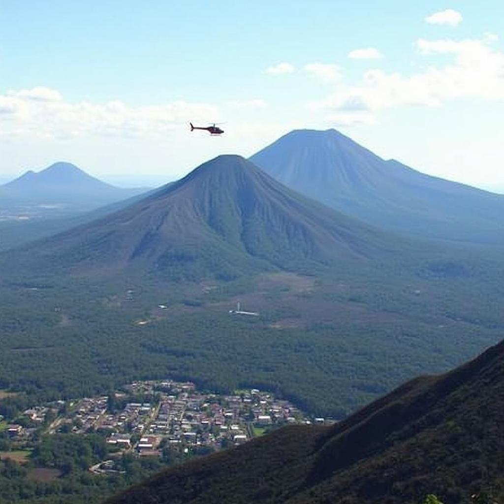 Helicopter Tour over Antigua's Volcanoes