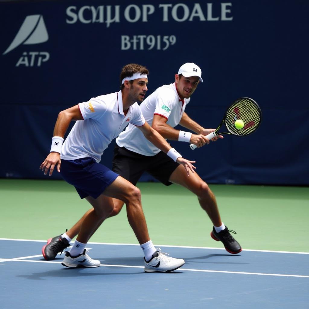 ATP World Tour Finals Intense Match