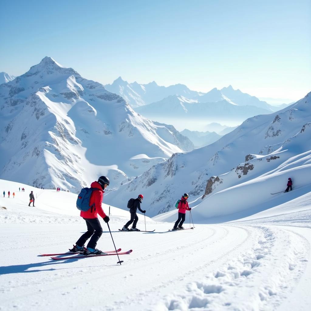 Auli Skiing and Snowboarding