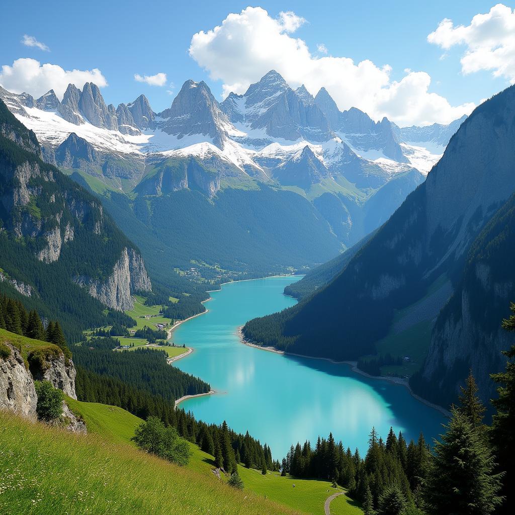 Austrian Alps Scenery Tour