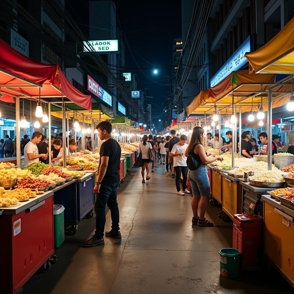 Exploring Bangkok's vibrant night markets