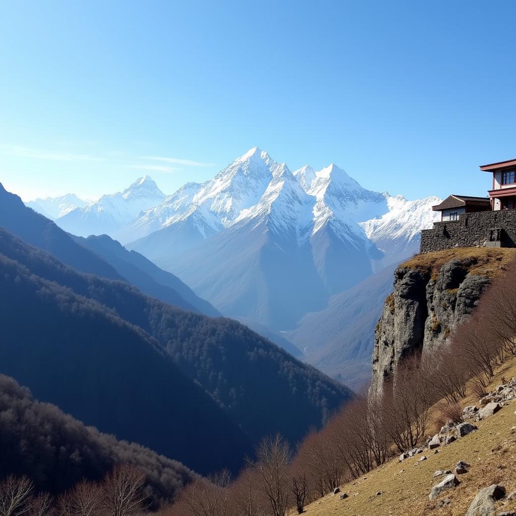 View from Bhairon Nath Temple