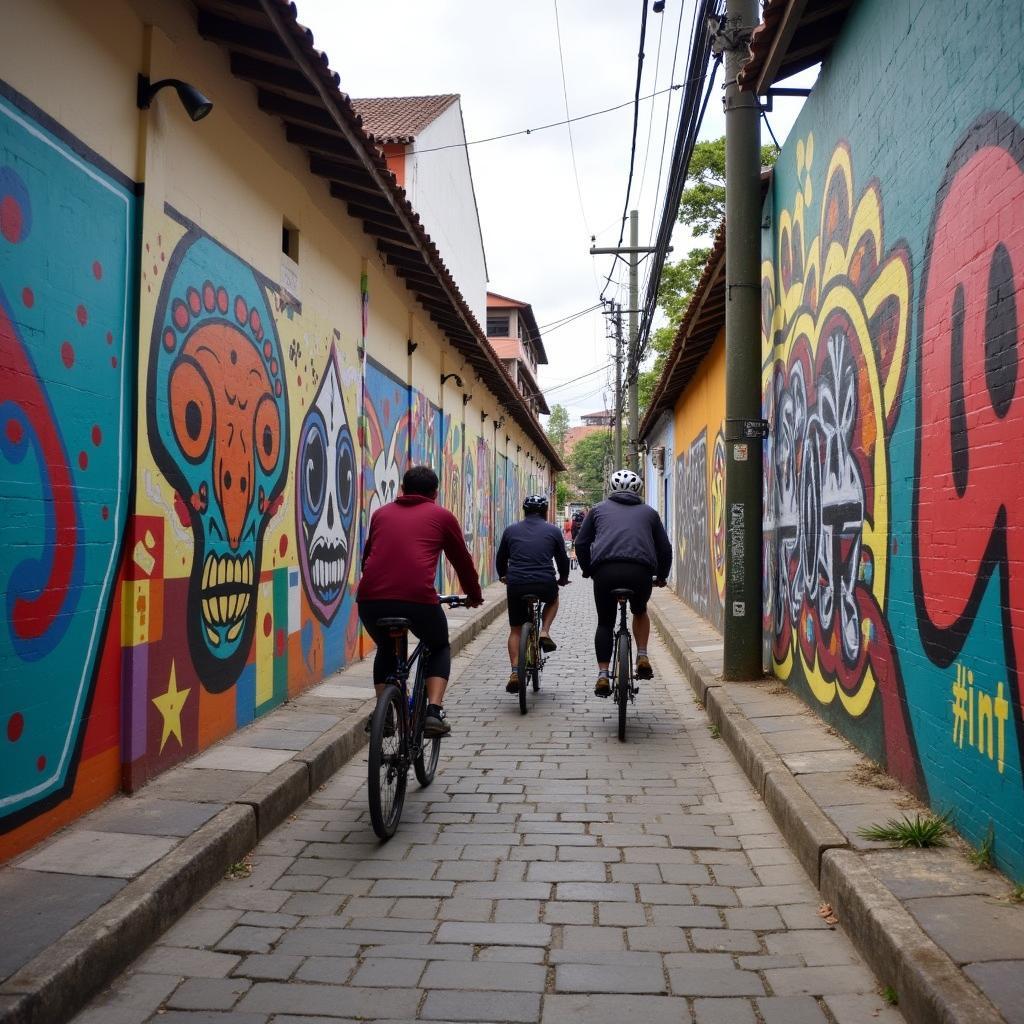 Bogota Graffiti Bike Tour