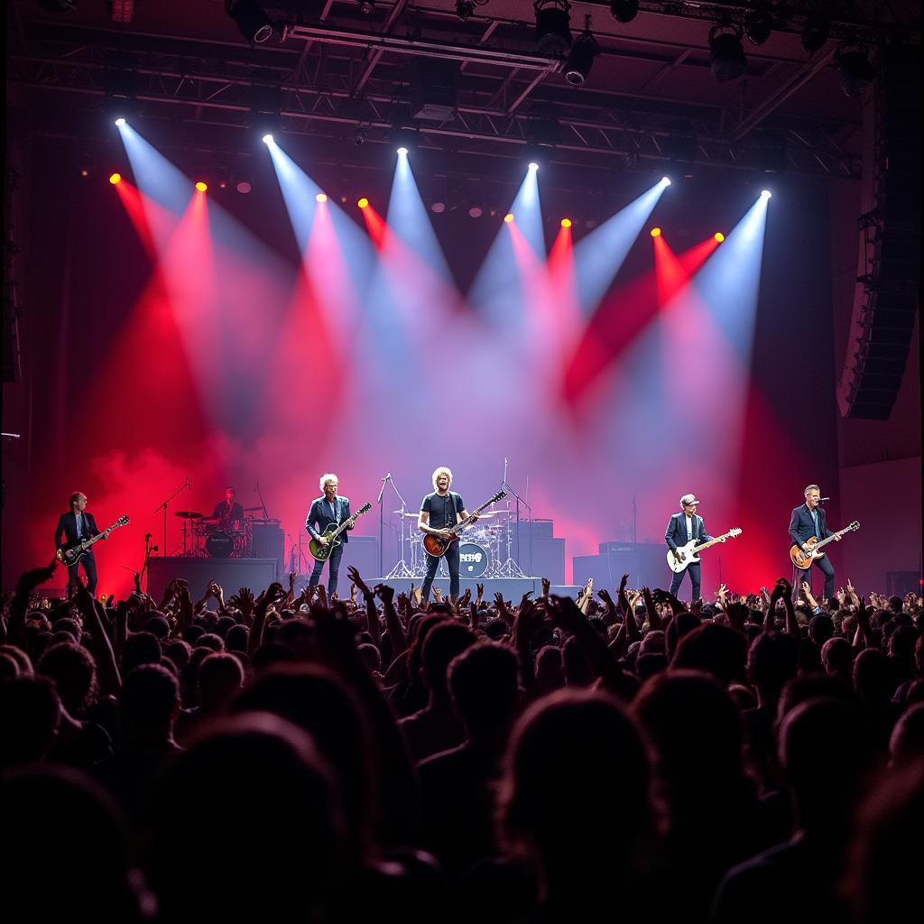 Bon Jovi Performing Live in Japan During The Circle Tour