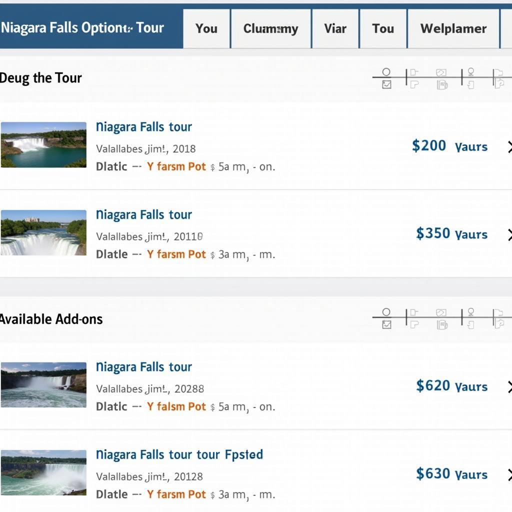 Booking Niagara Falls Tour Online