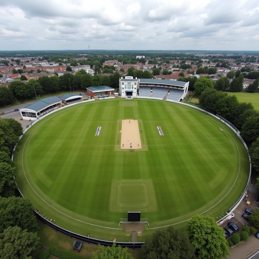 Brondby Cricket Ground Overview