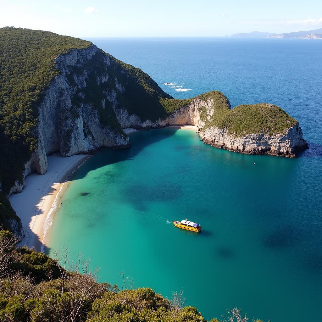 Bruny Island Pennicott Coastal Scenery