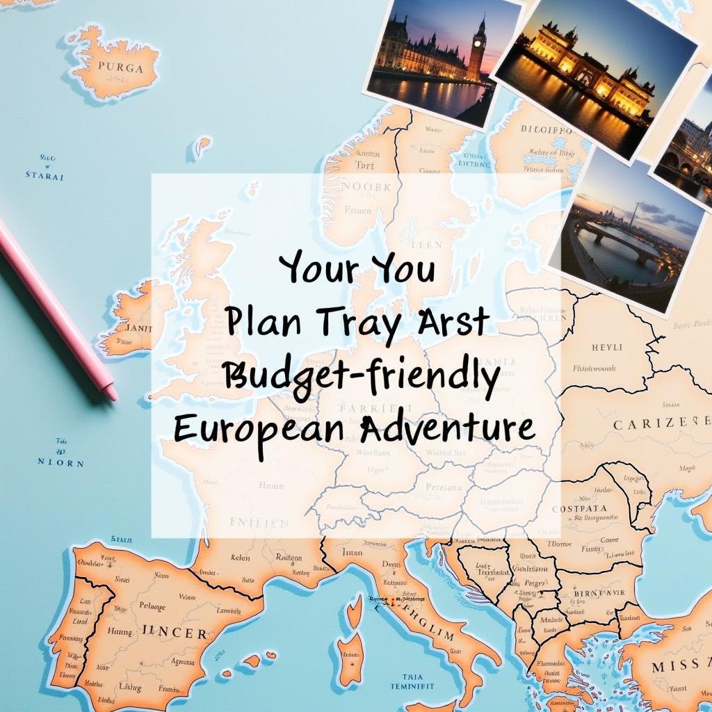 Budget-Friendly Europe Trip Planning: Map and Itinerary