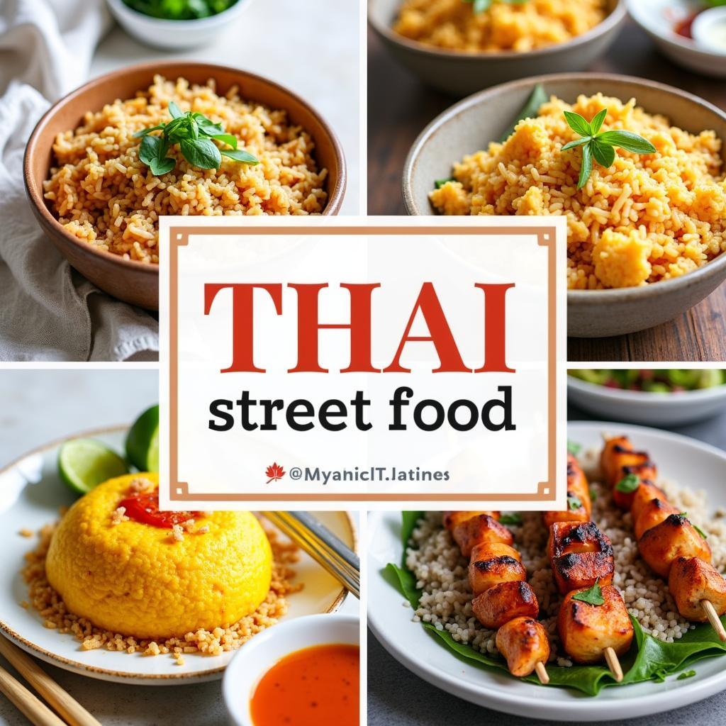 Enjoying delicious and affordable Thai street food