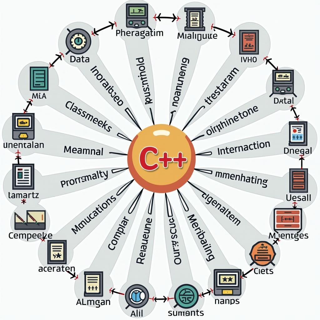 Key C++ concepts from Bjarne Stroustrup's book